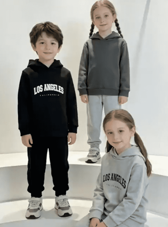 Kid’s Cute Lined Hoodies