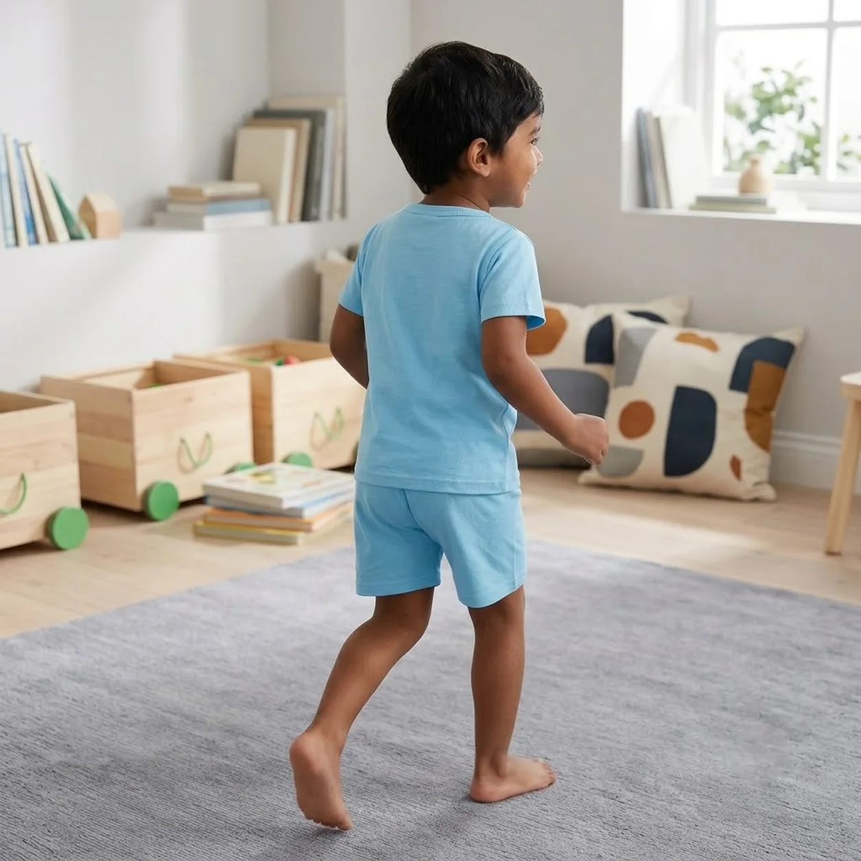 100% Cotton Kids' Tracksuit – Comfortable, Breathable, and Stylish Activewear - Image 1