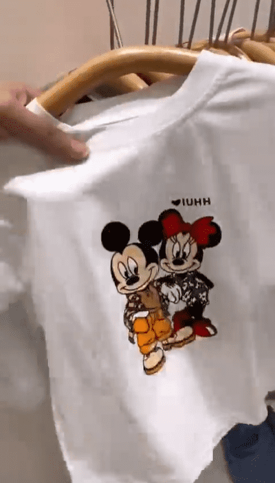 100% Cotton Kids' Cartoon T-Shirt Soft Casual Short Sleeve Tee - Image 3