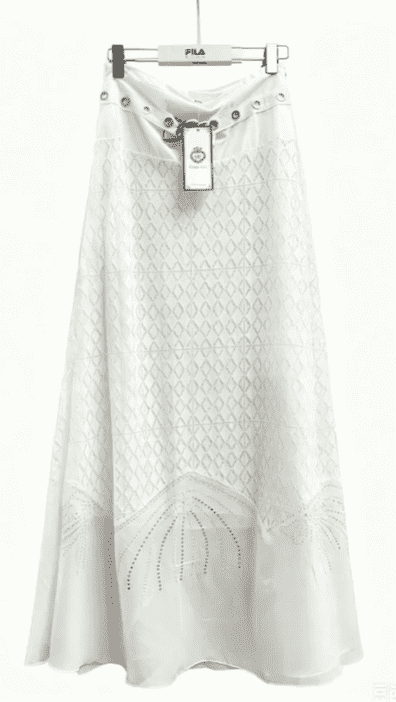 Heavy Industry Hot Diamond Half-Length Skirt Women's Elegant Mesh Midi Skirt - Image 9