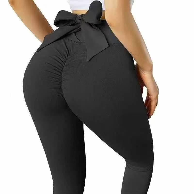 Women's High Waist Yoga Leggings Tummy Control Workout Pants - Image 4