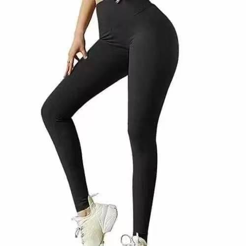 Women's High Waist Yoga Leggings Tummy Control Workout Pants - Image 5