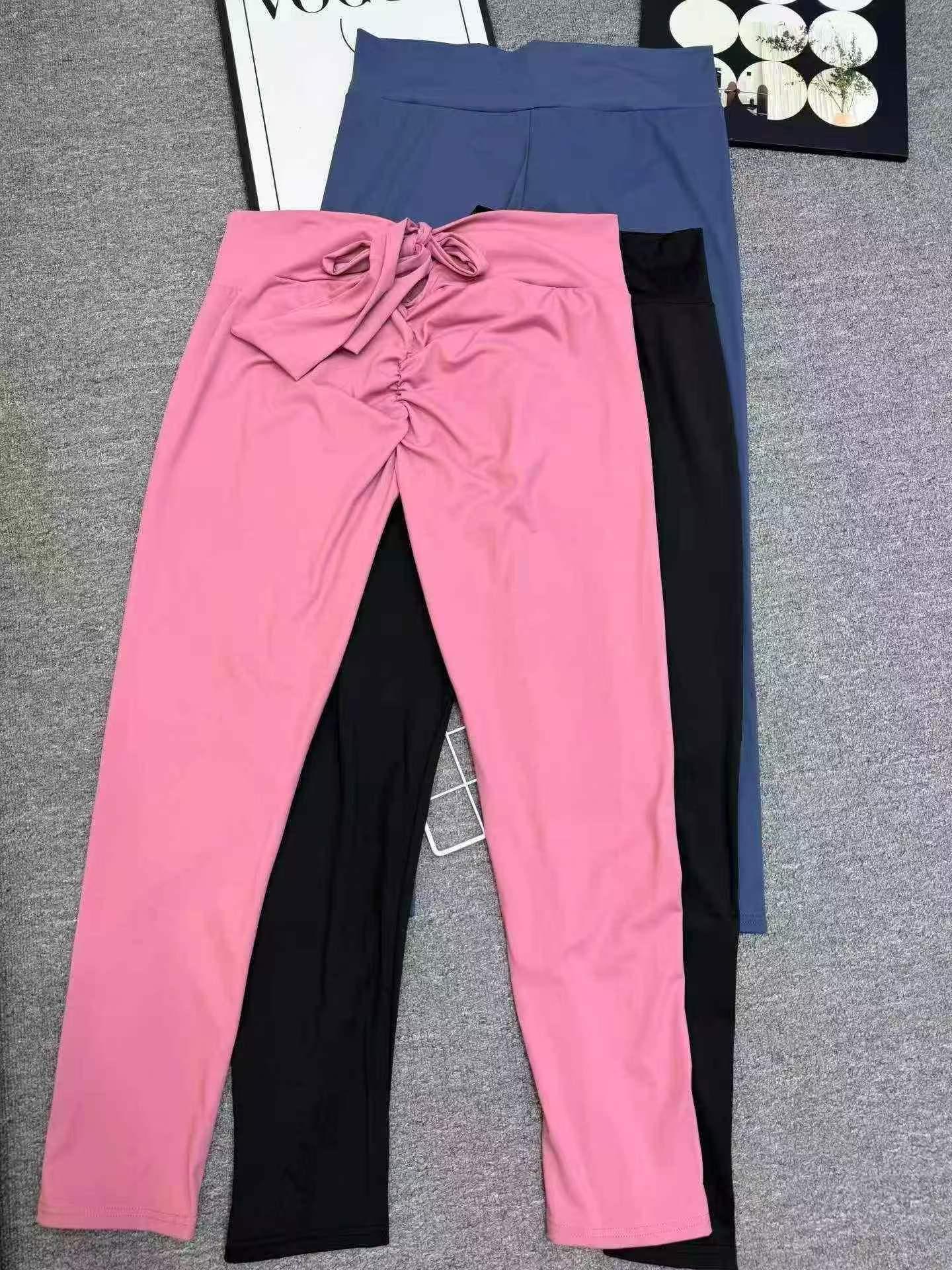 Women's High Waist Yoga Leggings Tummy Control Workout Pants - Image 8