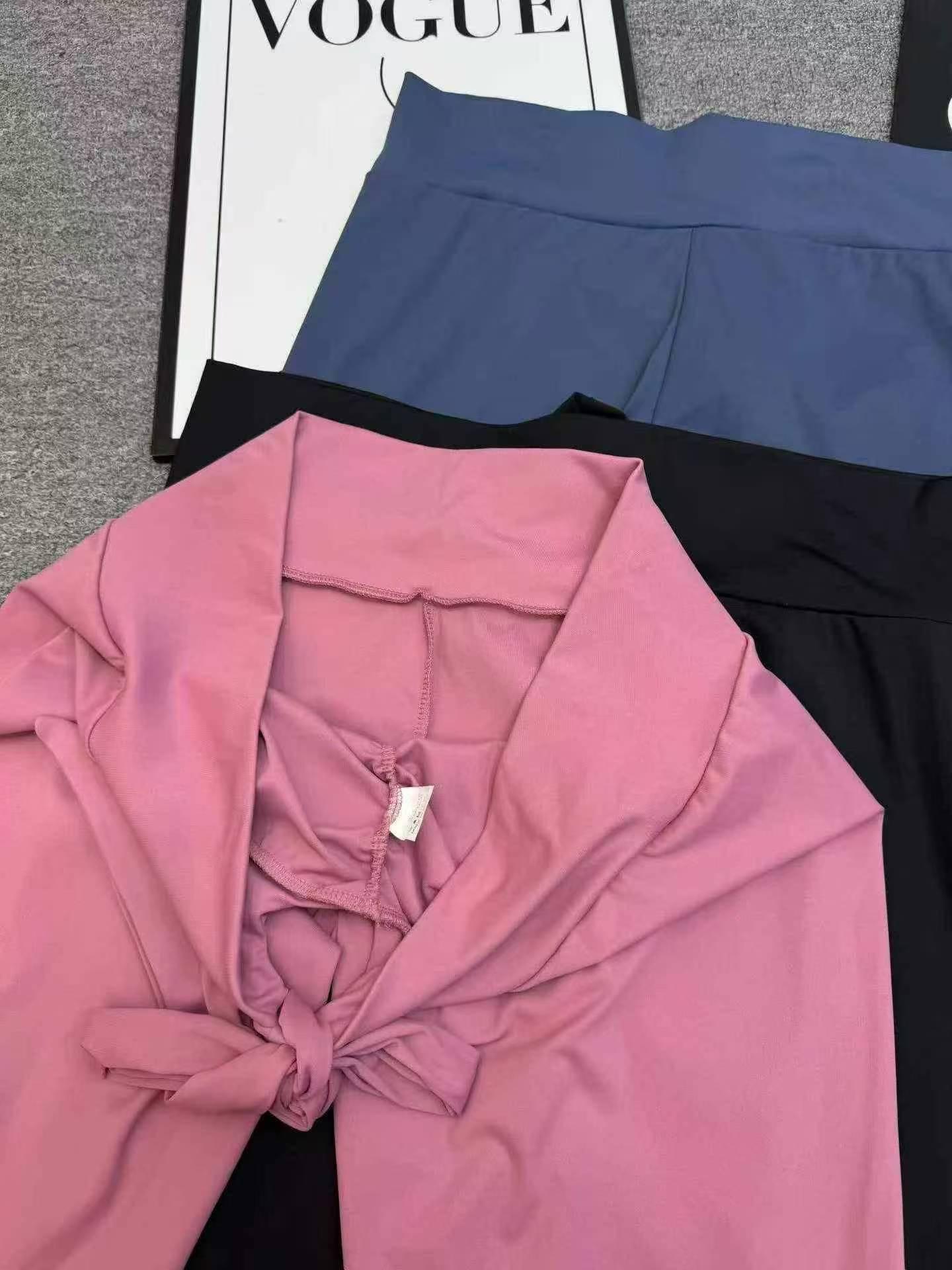 Women's High Waist Yoga Leggings Tummy Control Workout Pants - Image 9