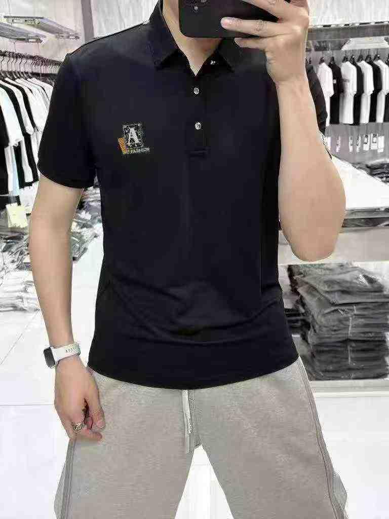Men's Classic Polo Shirt Casual Short Sleeve Cotton Blend Tee - Image 4