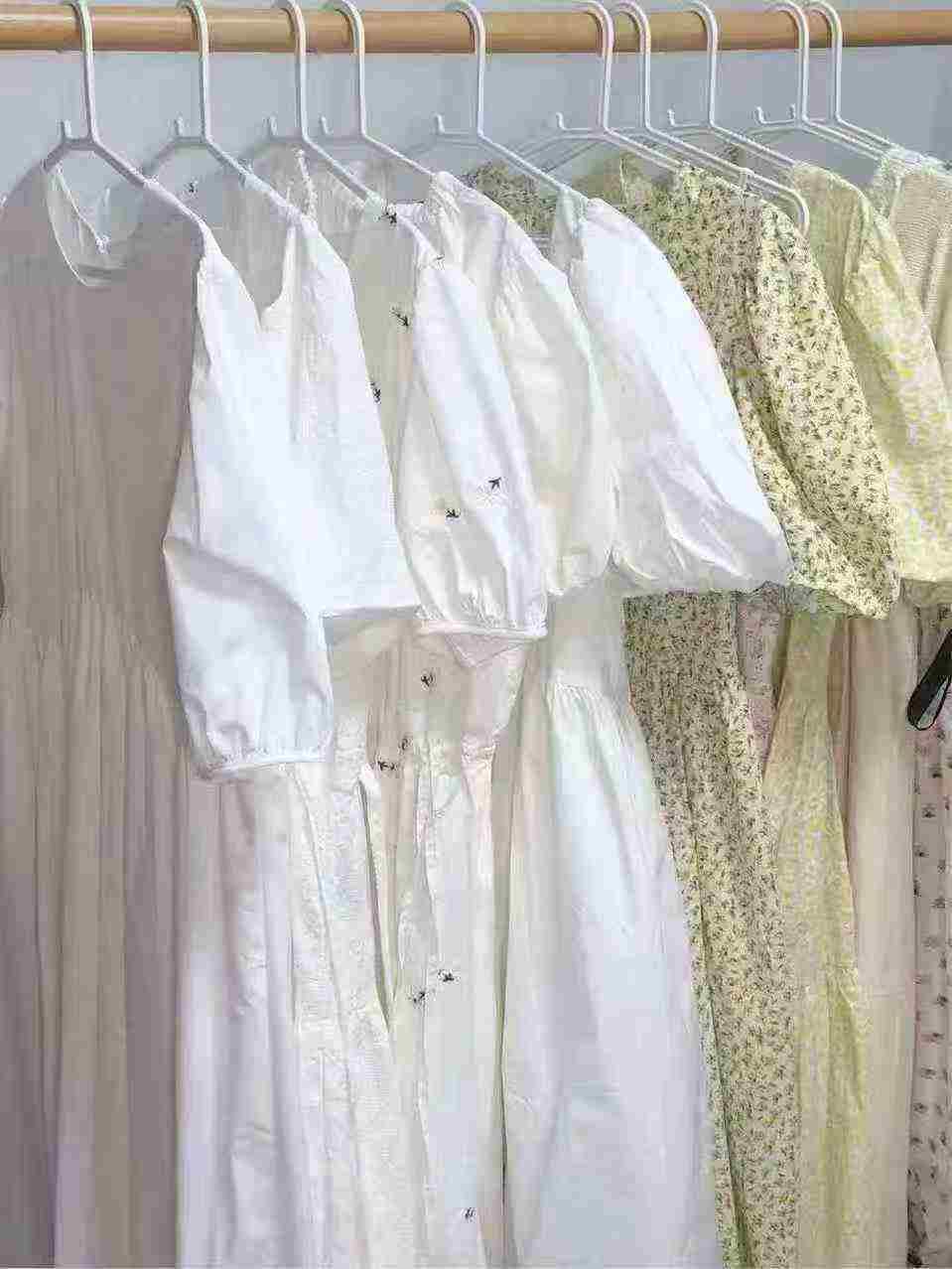 Women's Summer Chiffon Long Dress Floral Casual Maxi Dress - Image 4