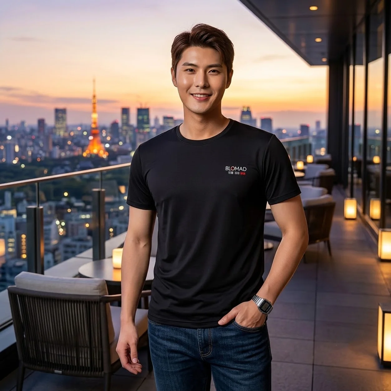 Men's Solid Color T-Shirt – Casual, Lightweight Summer T-Shirt - Image 1