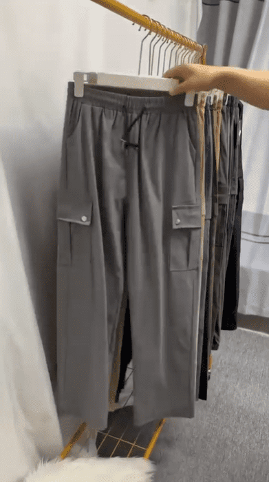 Women’s High-Waist Wide-Leg Workwear Trousers - Image 7