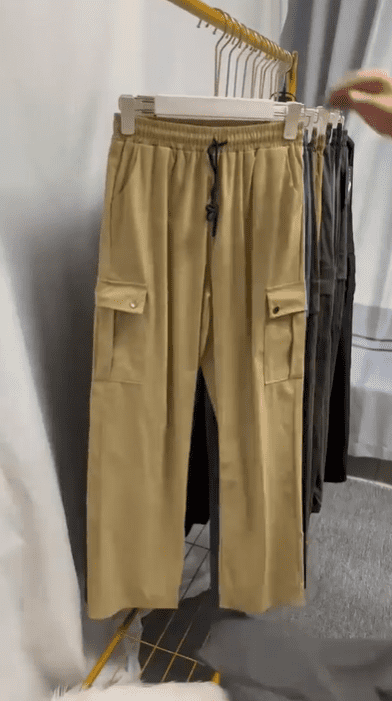 Women’s High-Waist Wide-Leg Workwear Trousers - Image 8