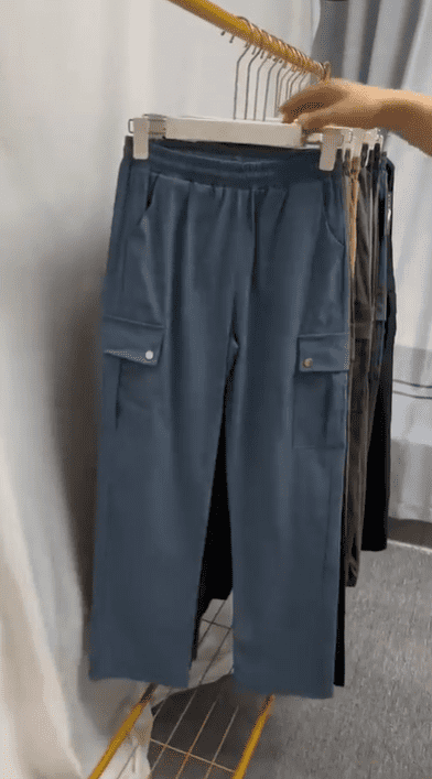 Women’s High-Waist Wide-Leg Workwear Trousers - Image 9