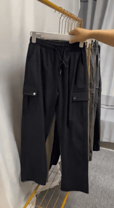 Women’s High-Waist Wide-Leg Workwear Trousers - Image 10