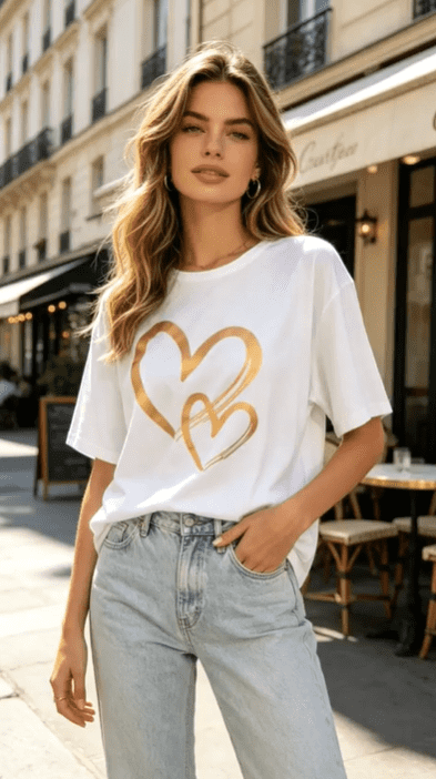 Women’s Leopard Bow Graphic T-Shirt - Image 6