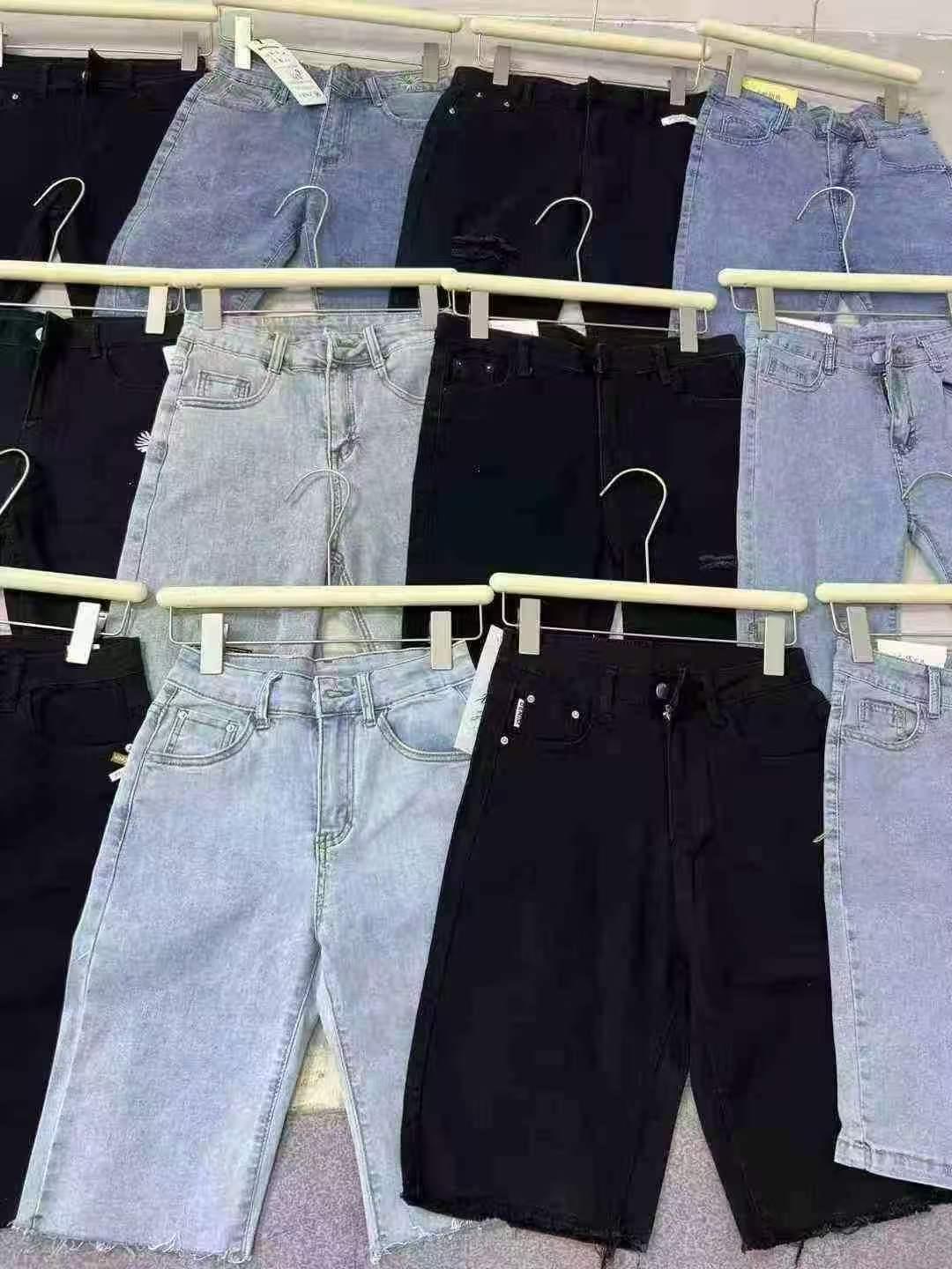 Women’s High-Waist Denim Bermuda Shorts - Image 7