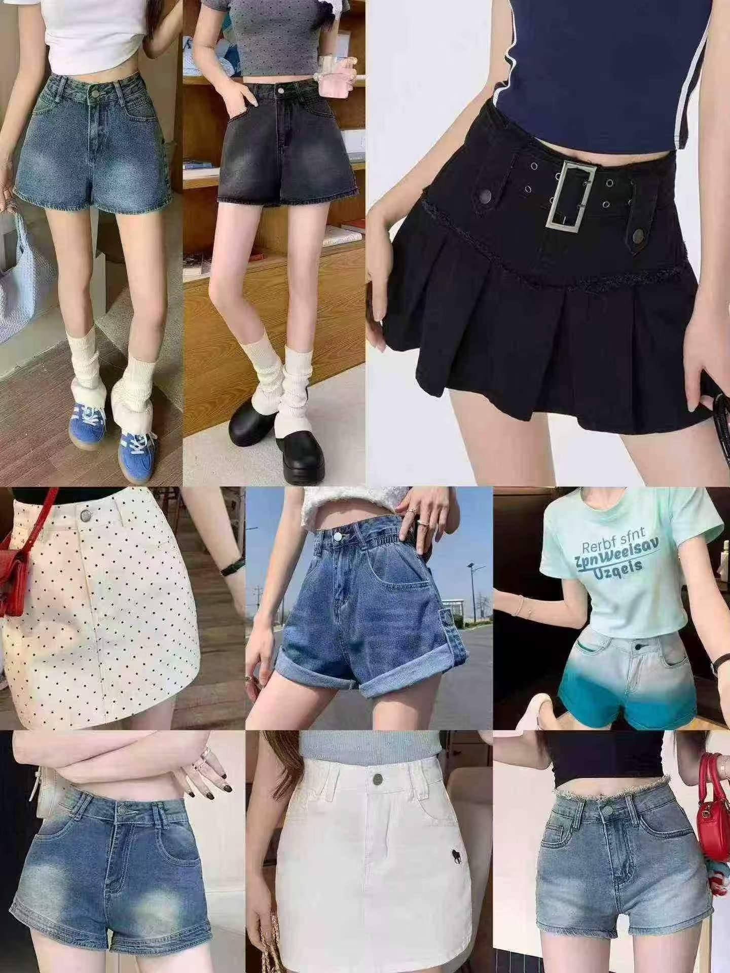 Women’s High-Waist Denim Skort - Image 3