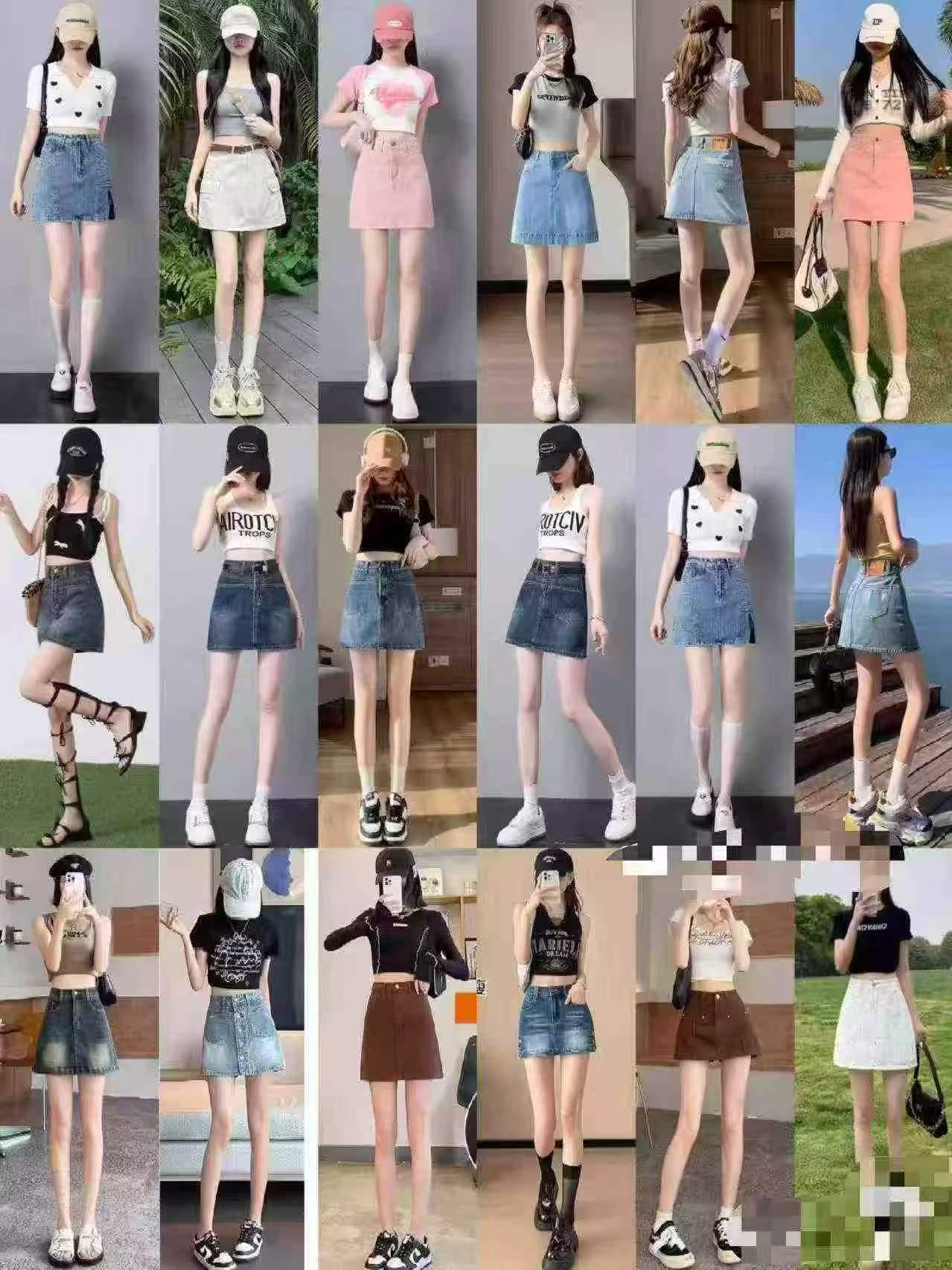 Women’s High-Waist Denim Skort - Image 5