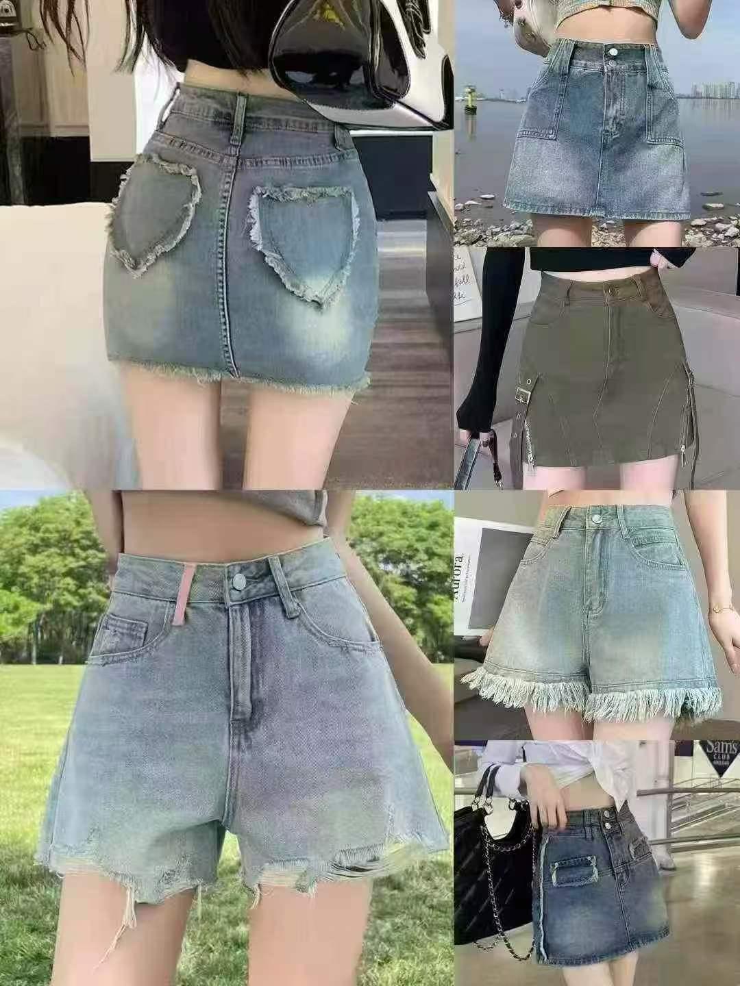 Women’s High-Waist Denim Skort - Image 7