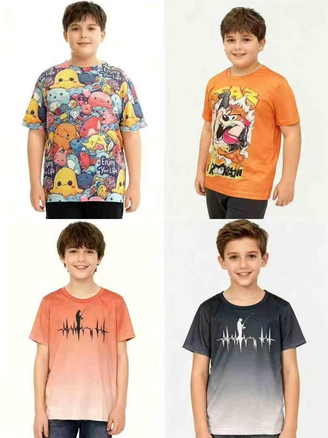 3D Printing Kid's T-shirt – Unique & Colorful Graphic Tee for Boys - Image 3